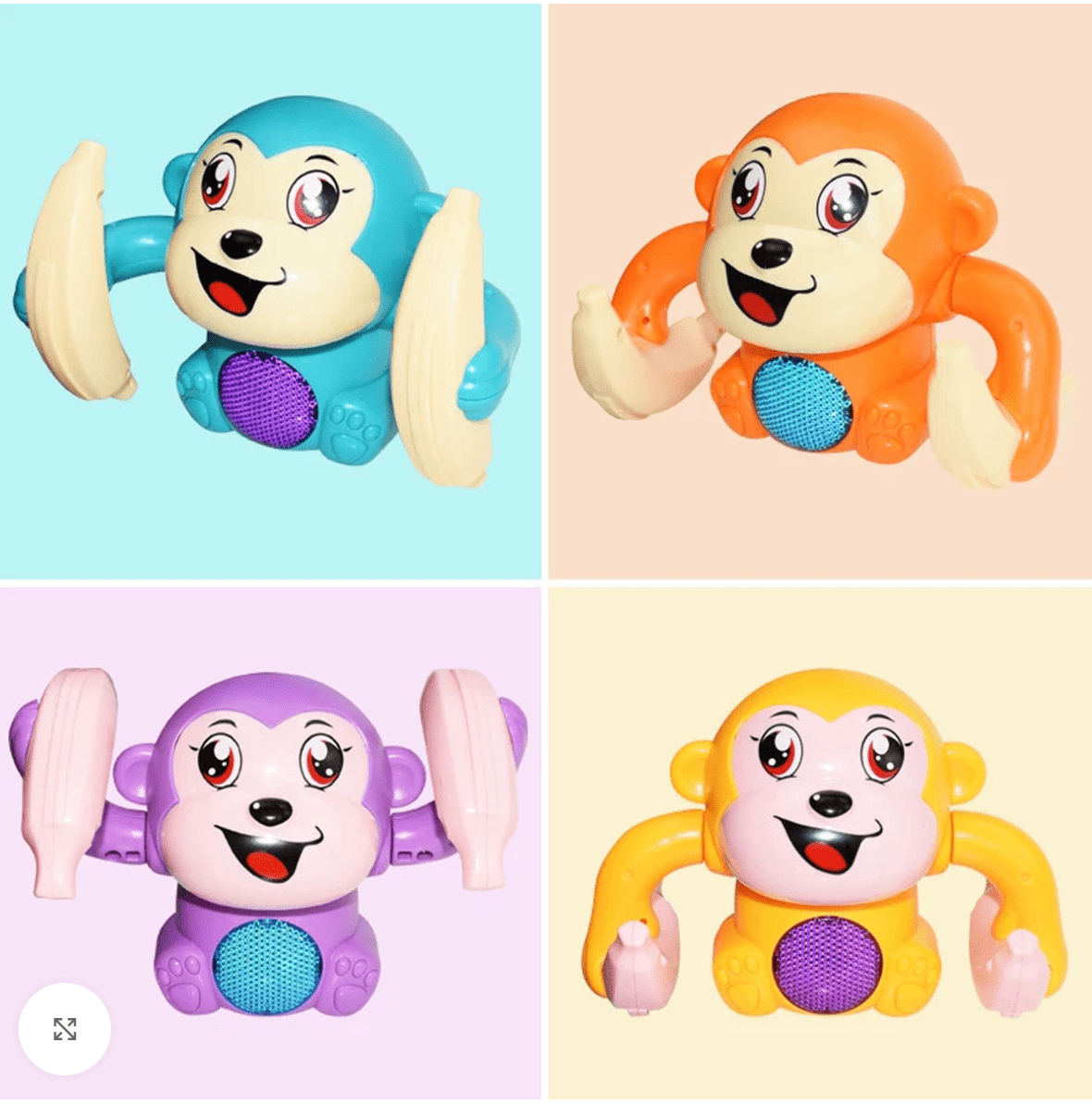 Toys For Kids Baby Toy For Boys And Girls Soft Toys - Dancing And Spinning Monkey Toy Dancing And Spinning Monkey Toy