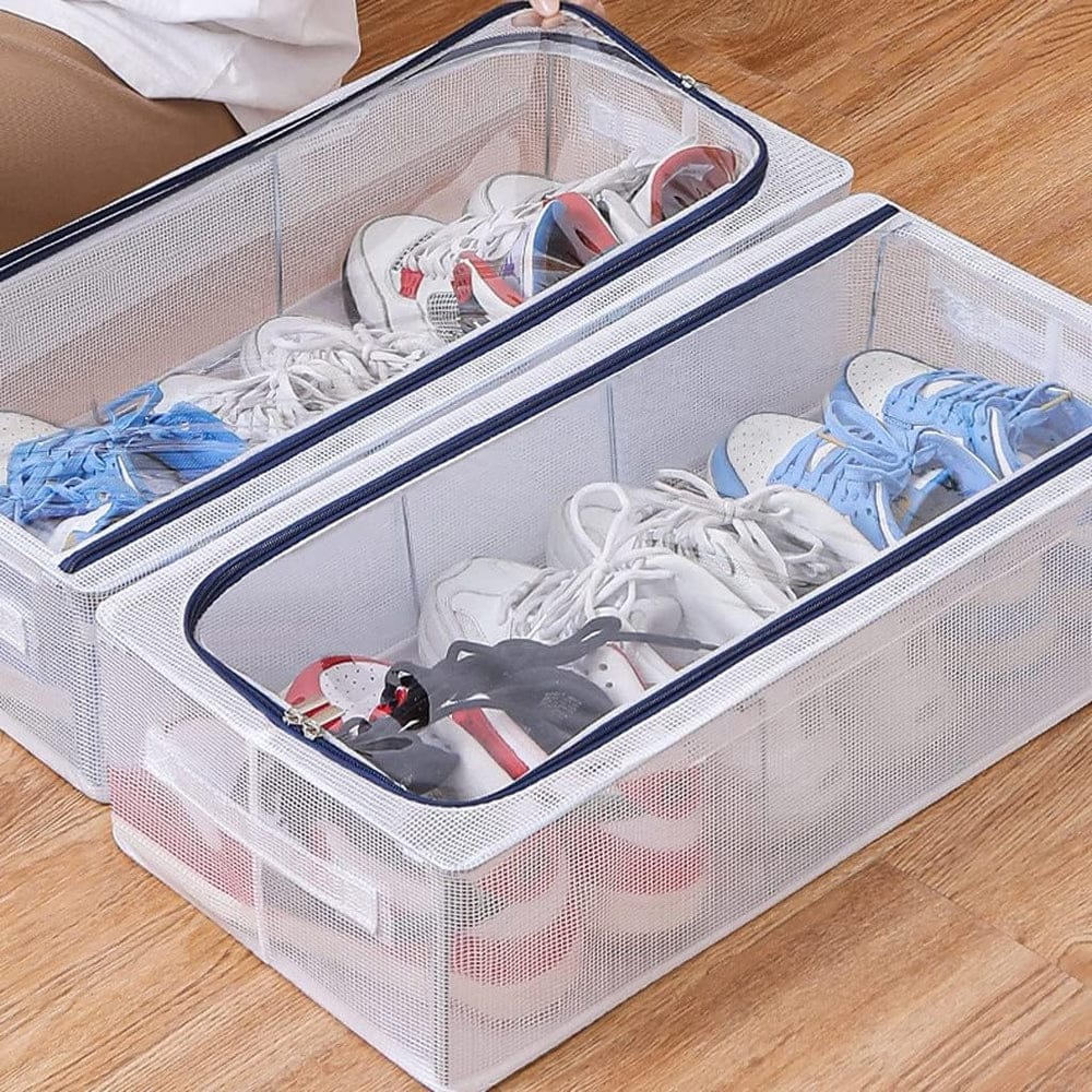 Transparent Shoe Storage Organizer | Shoe Racking Boxes Storage Shoes Organizer Cabinet Rack Transparent Home Decor Decals Transparent Shoe Storage Organizer
