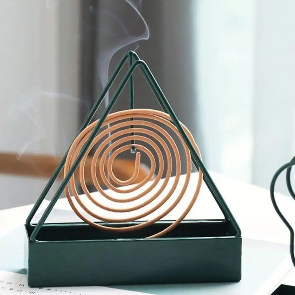 Triangular Shape Iron Mosquito Coil Holder | Mosquito Repellent Coil Insects Repellents Coil Holder Triangular Shape Iron Mosquito Coil Holder