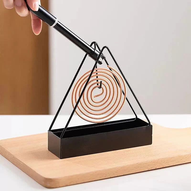 Triangular Shape Iron Mosquito Coil Holder | Mosquito Repellent Coil Insects Repellents Coil Holder Triangular Shape Iron Mosquito Coil Holder