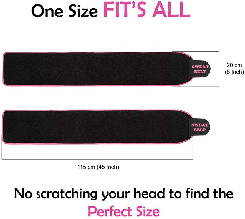 Tummy Trimmer Slimming Belt | Reduce Belly Fat Slimming Belt Tummy Trimmer Waist Reduction - Pack of 1 - Tummy Trimmer Slimming Belt