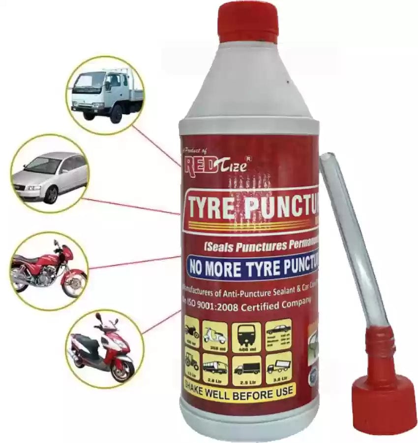 Tyre Puncture Repair Fluid | Car Tubeless Tyre Puncture Kit Bike Tire Repair Tyre Puncture Repair Fluid
