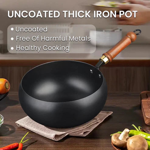 Unenameled Cast Iron Pan | Cast Iron Steel Caaerole Stainless Steel Artisan Products - Unenameled Cast Iron Pan Artisan Unenameled Cast Iron Pan