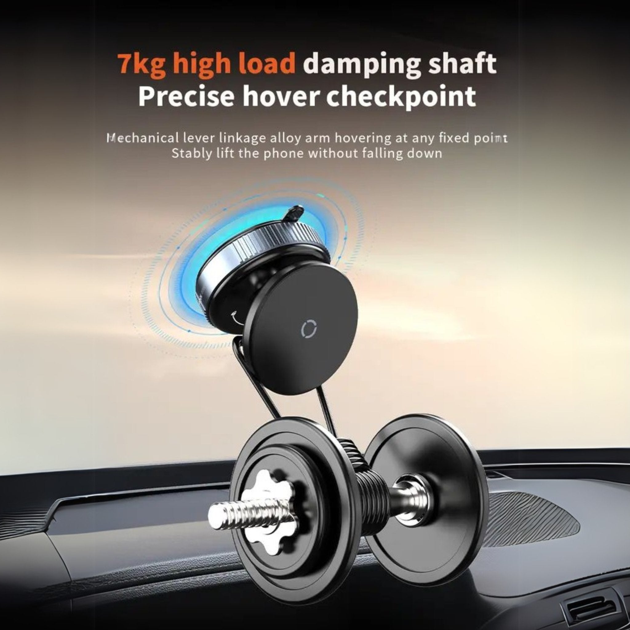 Vacuum Suction Magnetic Phone Mount | Pop Sockets Mag Safe Phone Holder Grip Suction Mount - Accessories - Vacuum Suction Magnetic Mount