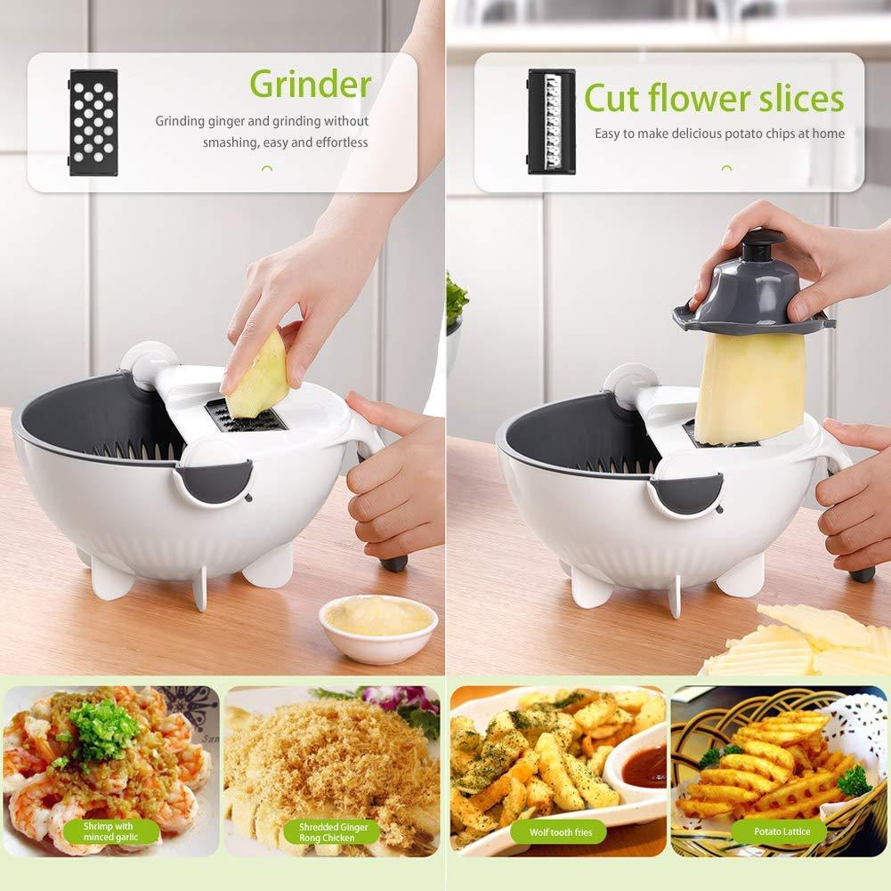 Vegetable Cutter | Multifunctional Slicer Cutter Vegetable Strainer Potato Carrot Grater Manual Choppers & Chippers Vegetable Cutter