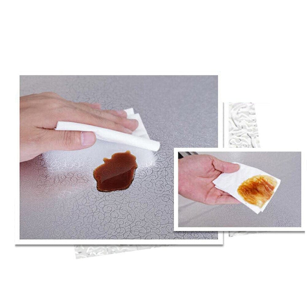 Wallpaper Stickers Home Decor Kitchen Sticker Wallpaper For Walls - Oil-proof Aluminum Kitchen Wallpaper Stickers Oil-proof Aluminum Kitchen Wallpaper Stickers