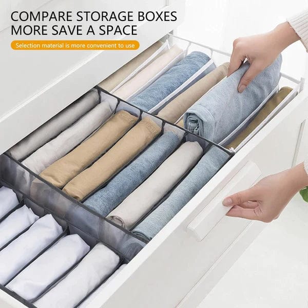 Wardrobe Clothes Storage Organizer | Storing Clothes Wardrobe Organiser Box Wardrobe Clothes Storage Organizer