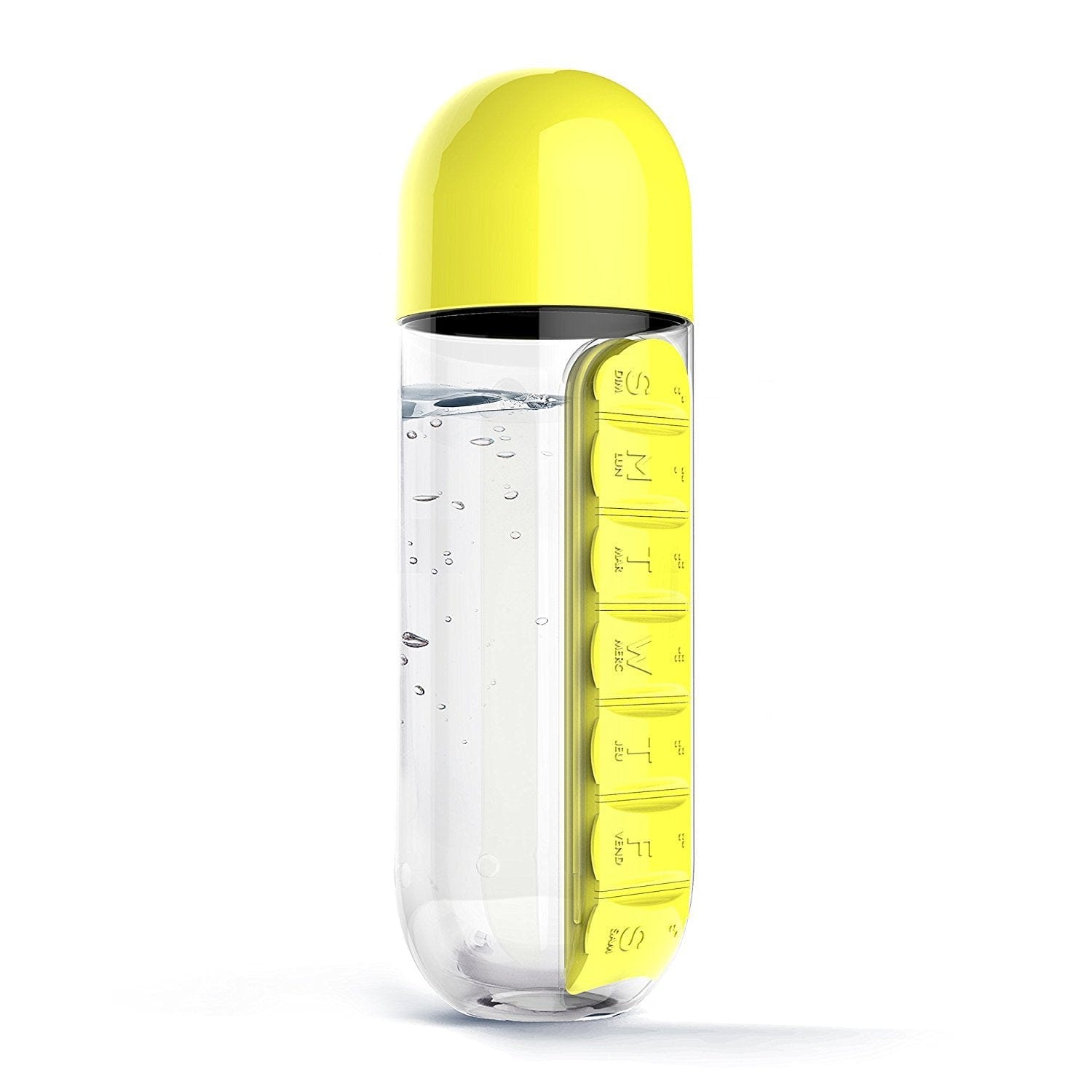 Water Bottle Pill Box Organizer Water bottle Water Bottle Pill Box Organizer