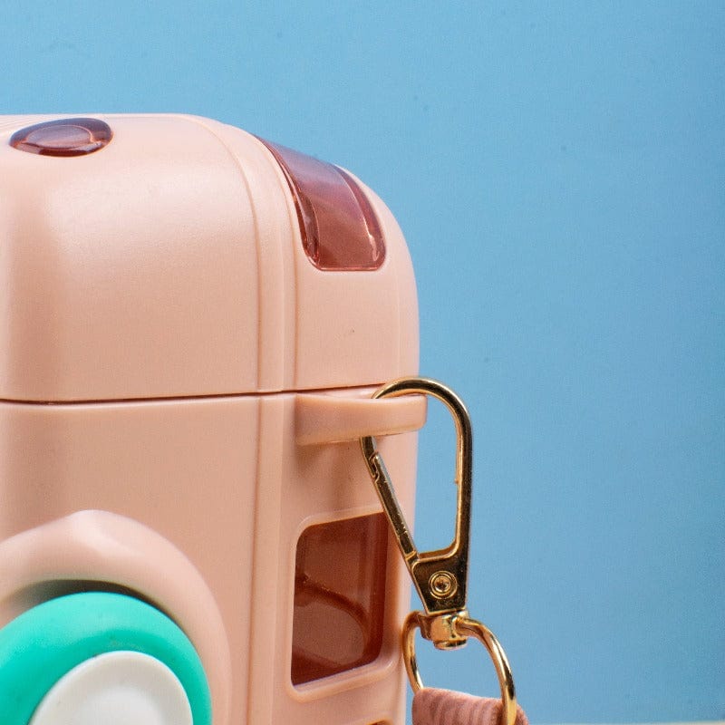 Water Bottle Sipper Steel Bottle Stainless Bottles - Bus Water Bottle for Kids Water Bottles Bus-shaped Water Bottle