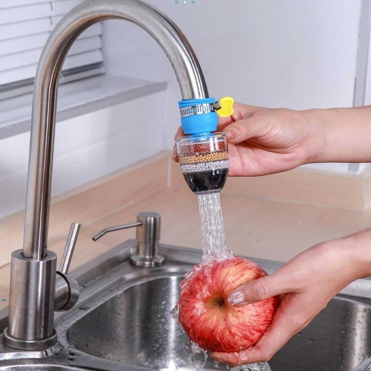 Water Filter Tap Purifier Carbon Drinking Faucet Cartridges Faucet Water Filter - Buy 1 Get 1 Free