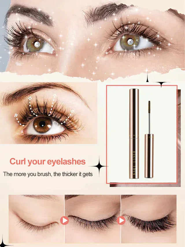 Waterproof Quick Drying Mascara | Curl Brush Drying Mascara Curly Drying Waterproof Waterproof Quick Drying Mascara
