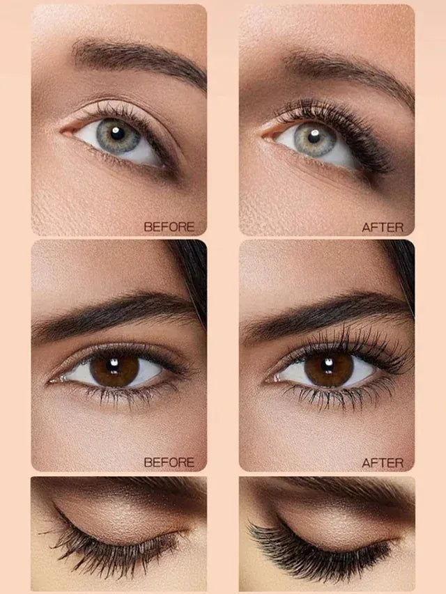 Waterproof Quick Drying Mascara | Curl Brush Drying Mascara Curly Drying Waterproof Waterproof Quick Drying Mascara