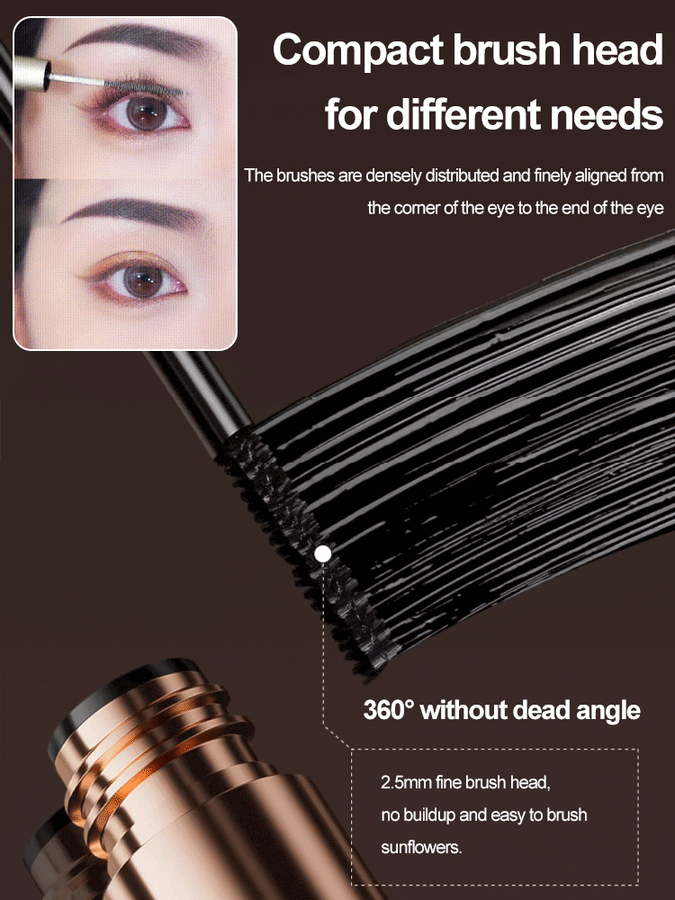 Waterproof Quick Drying Mascara | Curl Brush Drying Mascara Curly Drying Waterproof Waterproof Quick Drying Mascara