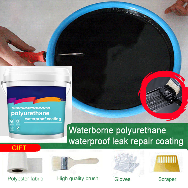 Waterproof Roof Coating️ | Waterproof Roof Seal Paint Waterproofing For Terrace Leak Solution - Waterproof Coating Exterior Roof Leak Repair