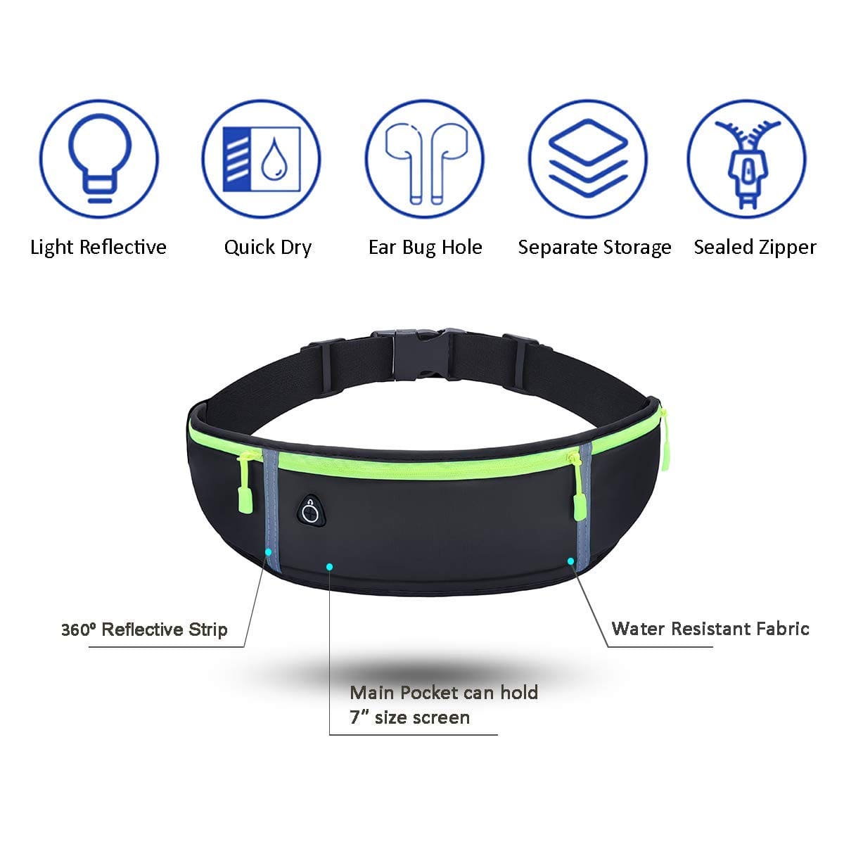 Waterproof Waist Bag | Waist Bags Belt Pouch Pocket Run Bags Waterproof Waist Bag