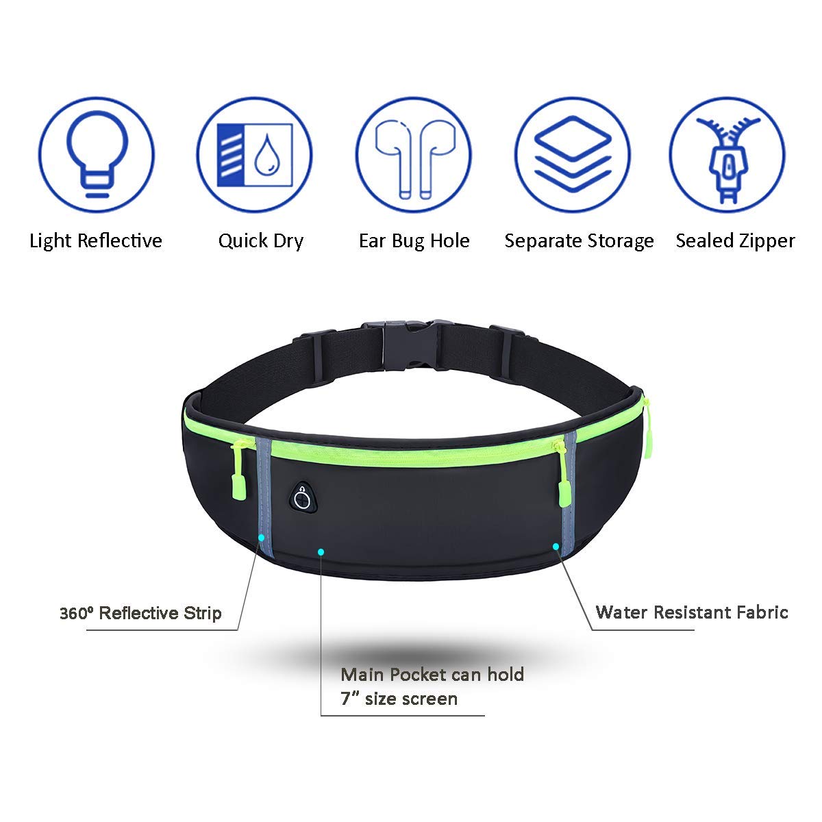 Waterproof Waist Bag | Waist Bags Belt Pouch Pocket Run Bags Waterproof - Waterproof Waist Bag