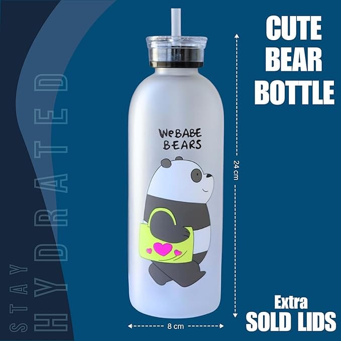 Webabe Bear Water Bottles | Water Bottles Plastic Kids Hydration Bear Water Bottles Webabe Bear Water Bottles