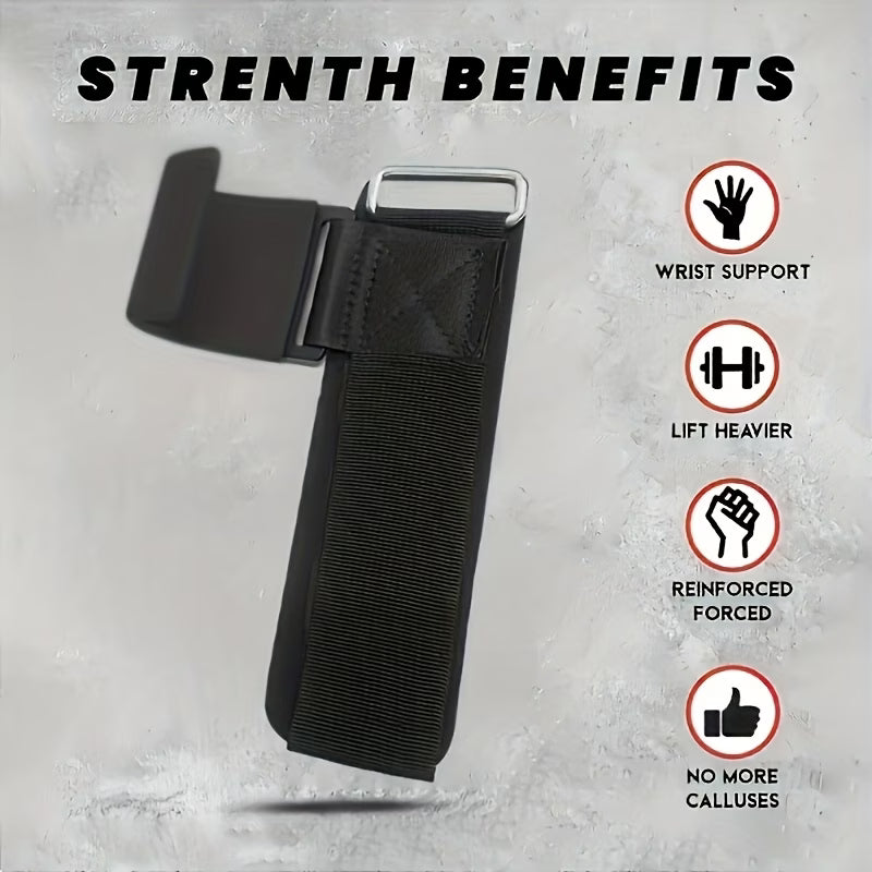 Weightlifting Wrist Hooks (Set of 2) | Strenghth Lifts Lifting Hooks Weight Straps Wrist Deadlift Grip Weightlifting Wrist Hooks For Women (Set of 2)