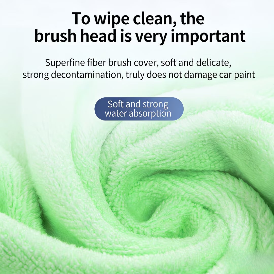 Windscreen Cleaner (Set of 2) | Glass Cleaner Microfiber Cloth Interior Car Windshield Cleaning Wiper Windscreen Cleaner (Set of 2)
