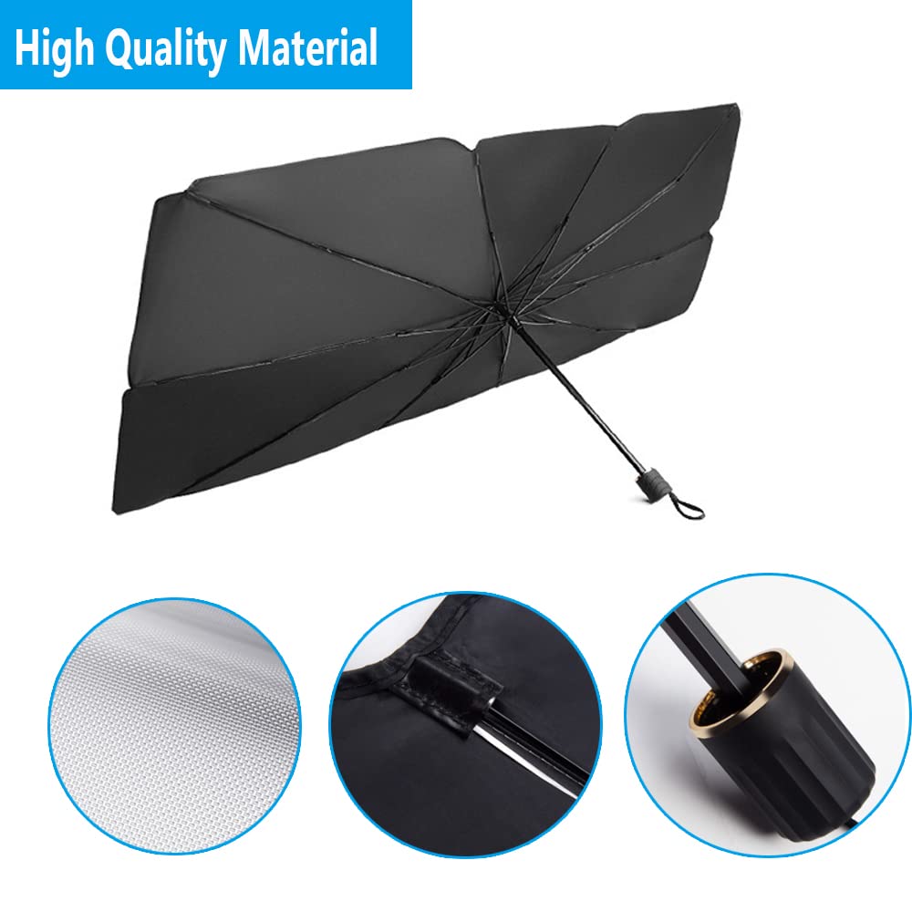 Windshield Car Umbrella | Car Accessories Sun Shade For Car Window Automobiles Window Curtains Windshield Car Umbrella