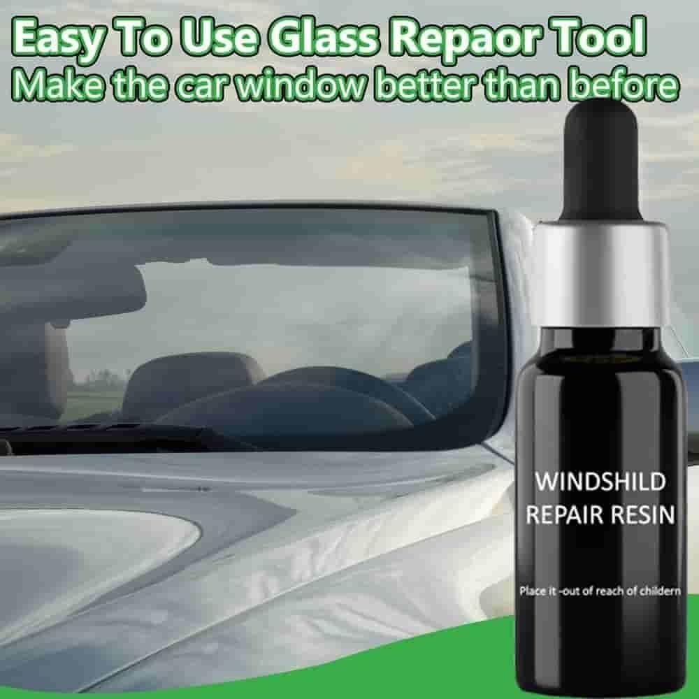 Windshield Glass Repair Kit | Car Windshield Glass Repair Kit Auto Glass Replacers Car Windscreen Glass Repair Kit Windshield Glass Repair Kit (Pack of 2)