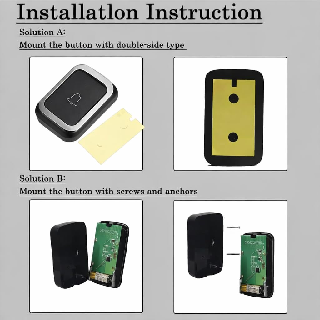 Wireless Doorbell Kit | Door Bell Wireless Doorbell For Home And offices Cordless Wireless Doorbell Kit