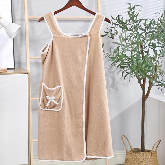 Women's Wearable Bath Towel | Bath Robe Towels Bathroom Micro Fibre Towel For Women Women's Wearable Bath Towel