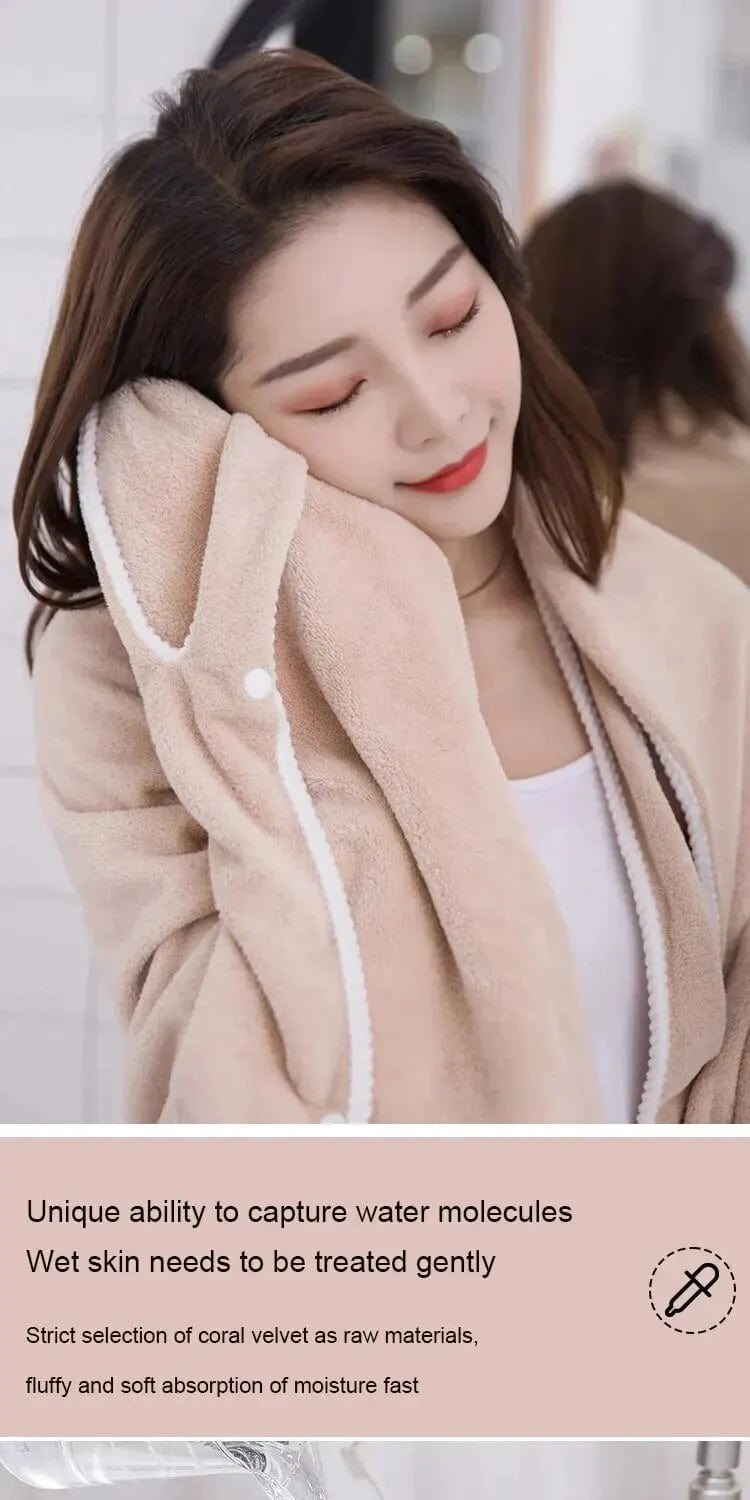 Women's Wearable Bath Towel | Bath Robe Towels Bathroom Micro Fibre Towel For Women Women's Wearable Bath Towel