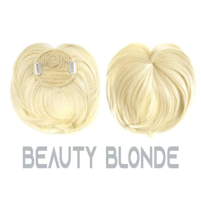 Womens Toppers Hair For Women Clips Hair Extensions Wig - Hair Topper Clip Beauty Blonde Hair Topper Clip