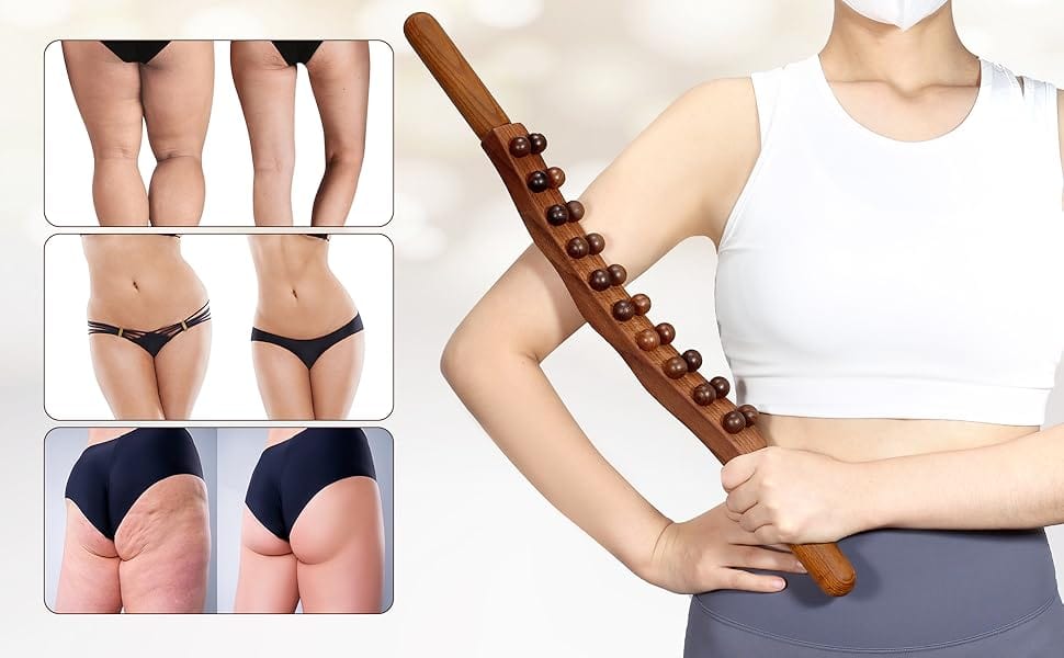 Wooden Massage Stick | Body Massager Full Body Massage Machine tools Wooden Massager Wooden Massage Stick