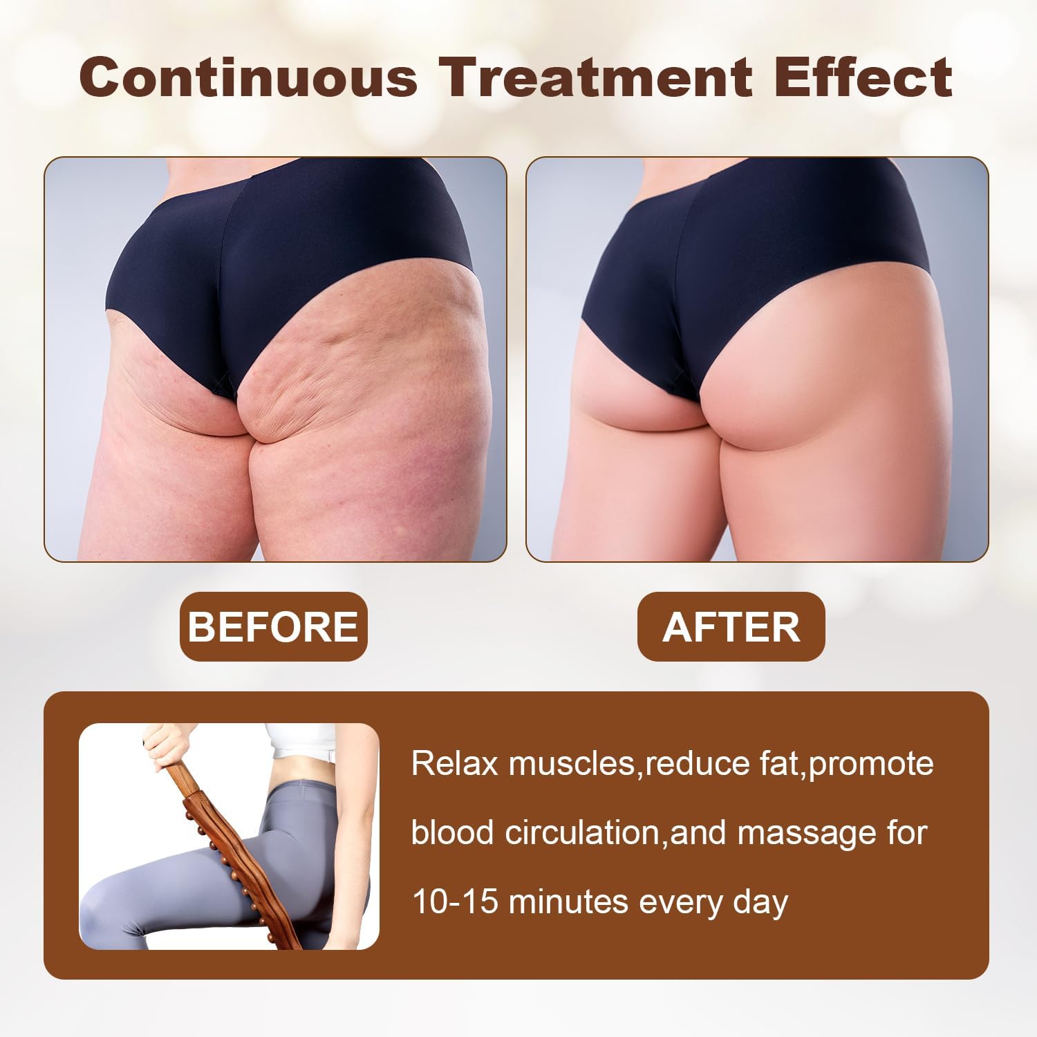 Wooden Massage Stick | Body Massager Full Body Massage Machine tools Wooden Massager Wooden Massage Stick