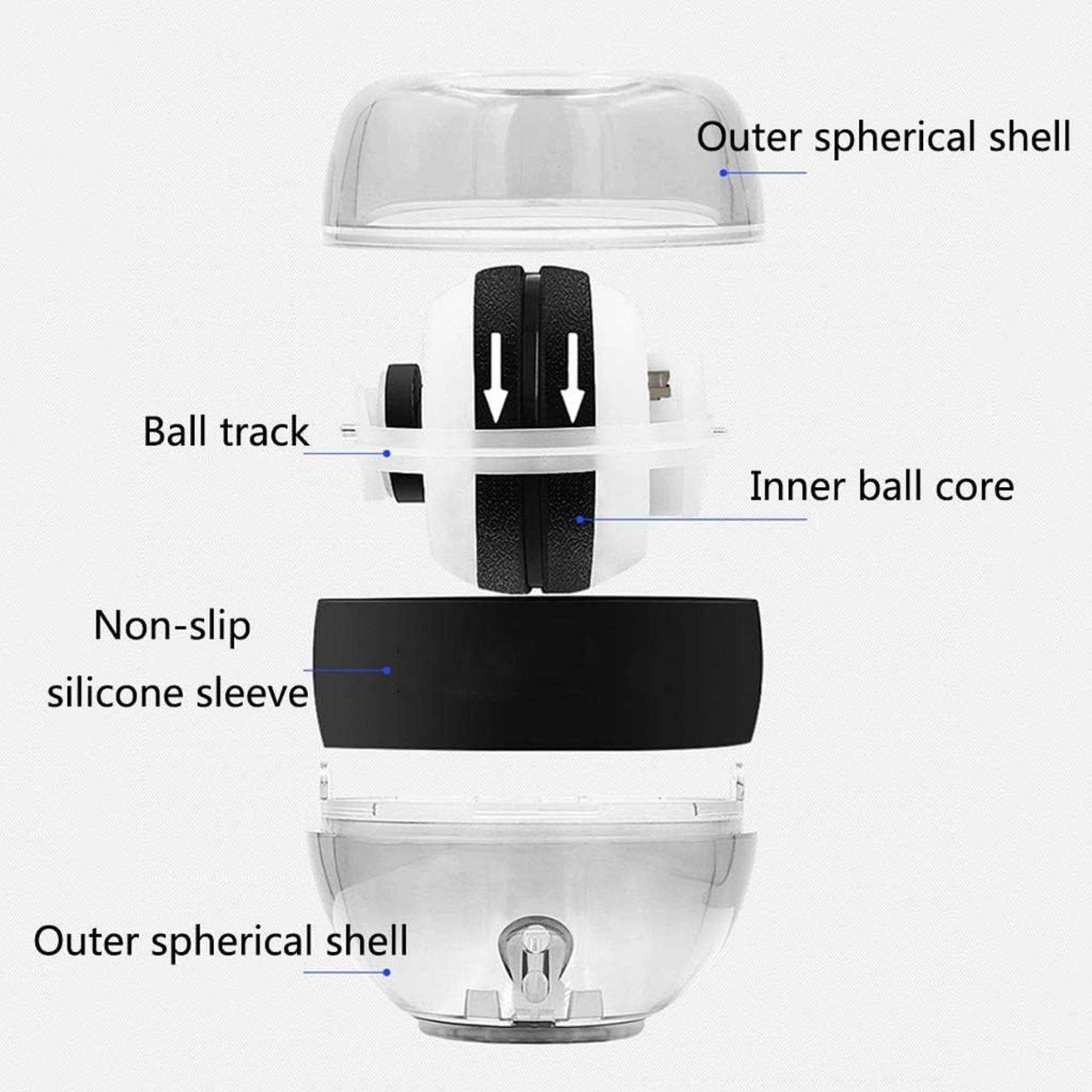 Wrist Strengthening Gyro Ball | Exercises Arm Wrist Strengthening Exercise Muscle Strength Fitness - Wrist Strengthening Gyro Ball