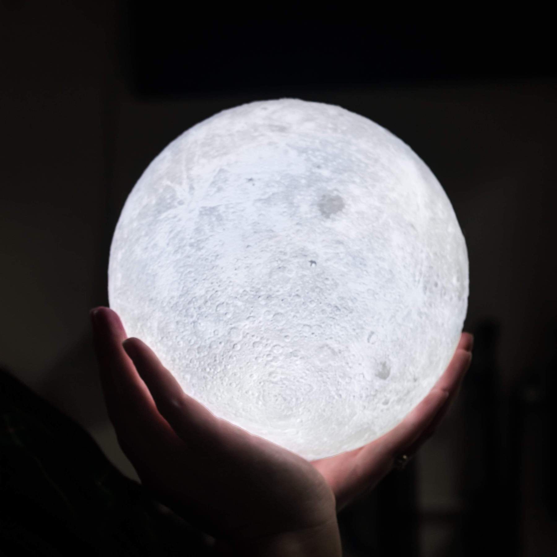 3d Moon Lamp Glowing Printed Night light 3d Moon Lamp