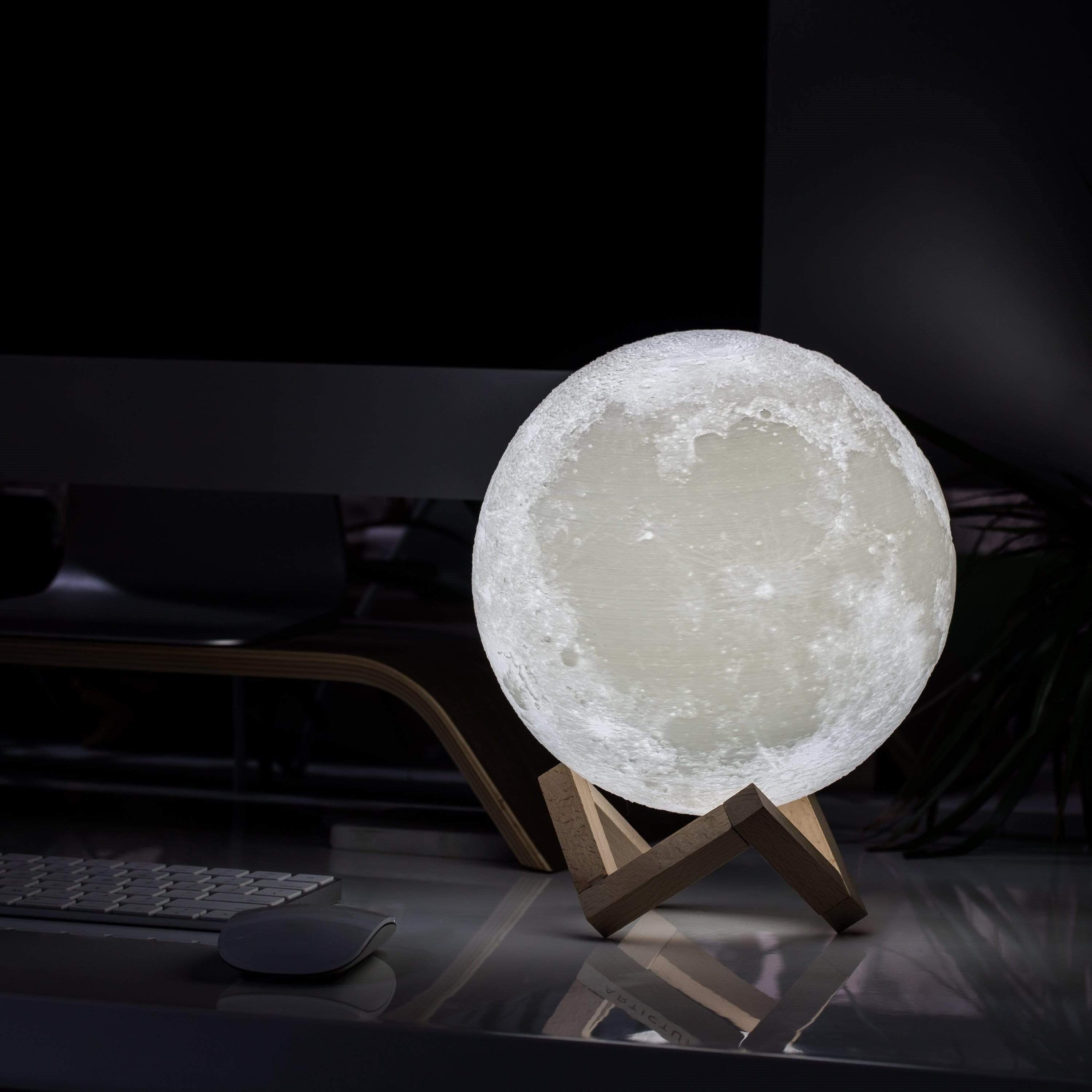 3d Moon Lamp Glowing Printed Night light 3d Moon Lamp