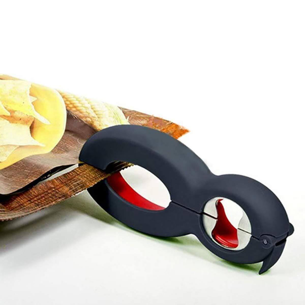 6 in 1 Multi Opener Bottle Can Tin Jar Pocket Opener 6-in-1 Multi Opener - Pack of 2