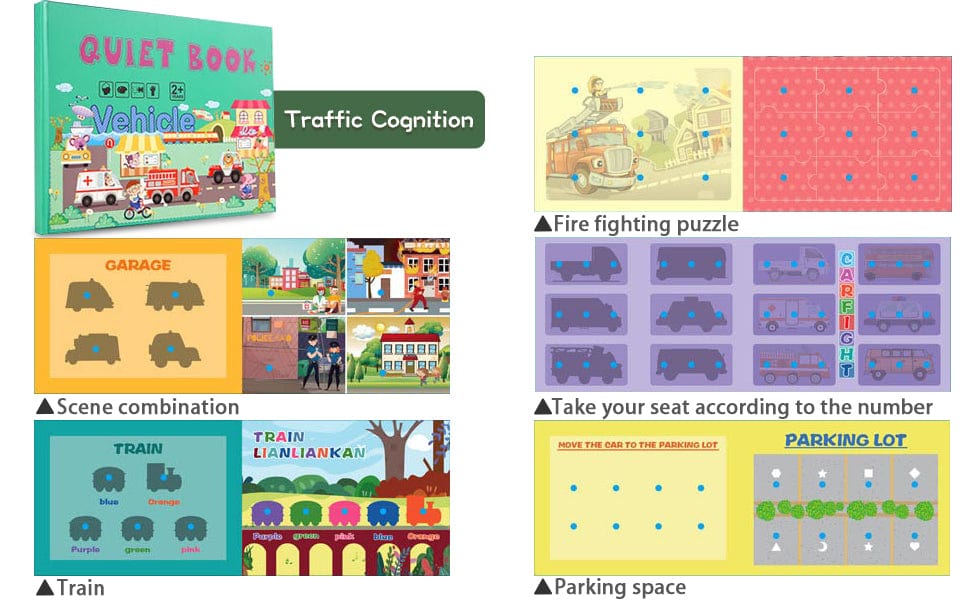 Activity Books For Kids Quiet Book Educational Toys Quiet Book Educational Toy