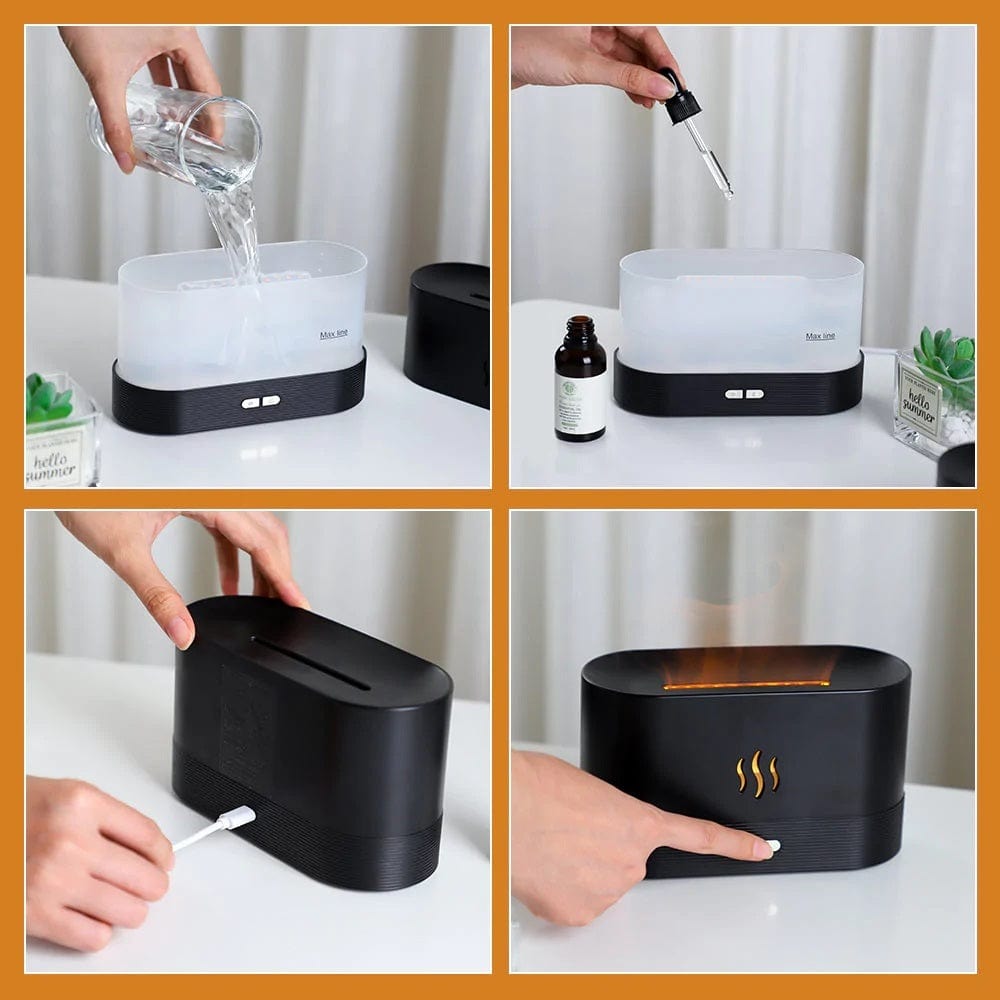 Air Aroma Diffuser Electric Aromatherapy Oil Humidifier Electric Aromatherapy Oil Humidifier