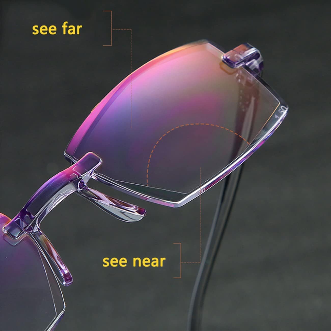 Anti Blue Light Glasses Distance Reading Multifocal Progressive Anti Blue Light Multifocal Progressive Glasses
