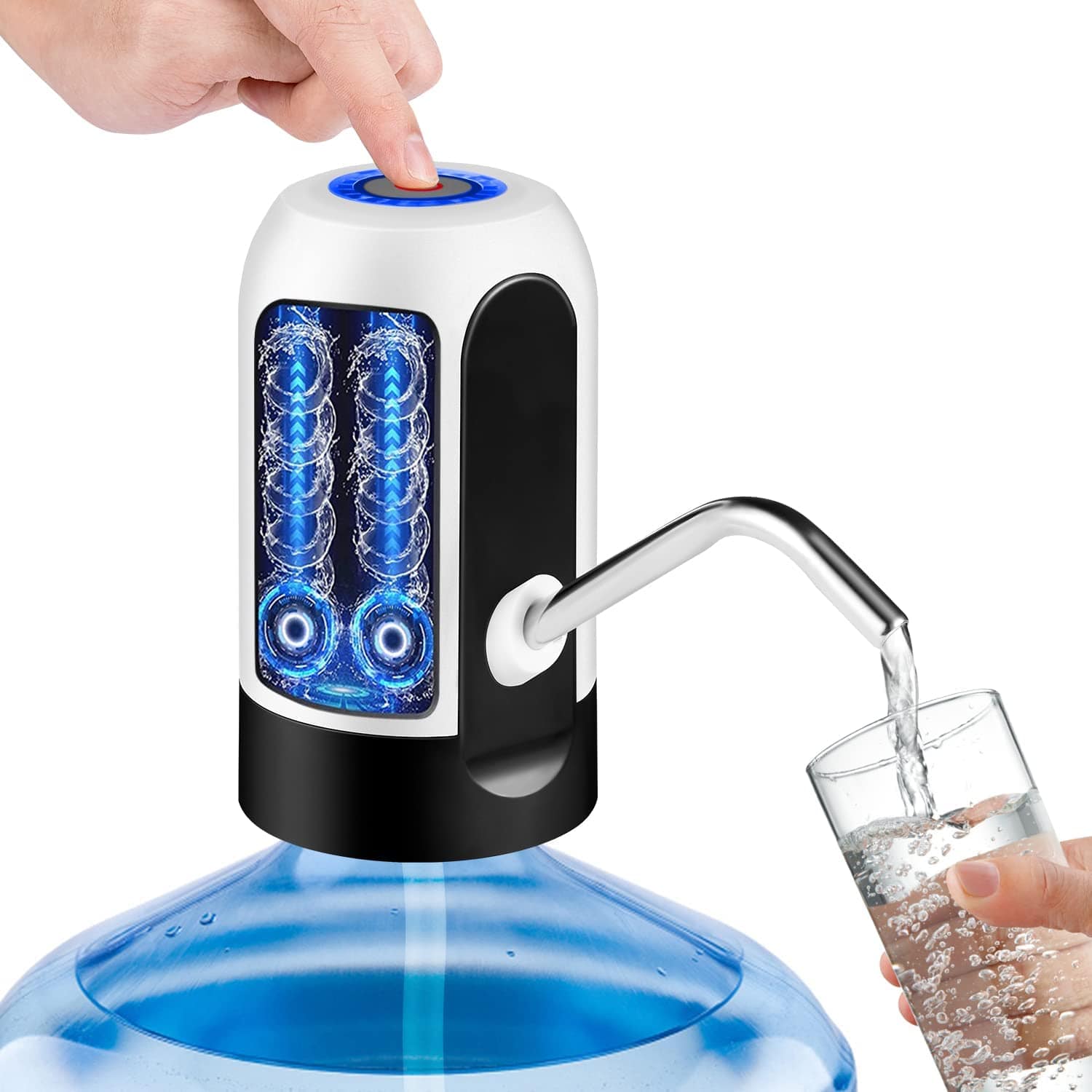 Automatic Water Bottle Pump | Automatic Water Dispenser Machine Electric Portable Pump Automatic Water Bottle Pump