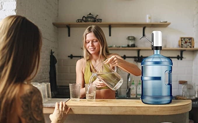 Automatic Water Bottle Pump | Automatic Water Dispenser Machine Electric Portable Pump Automatic Water Bottle Pump