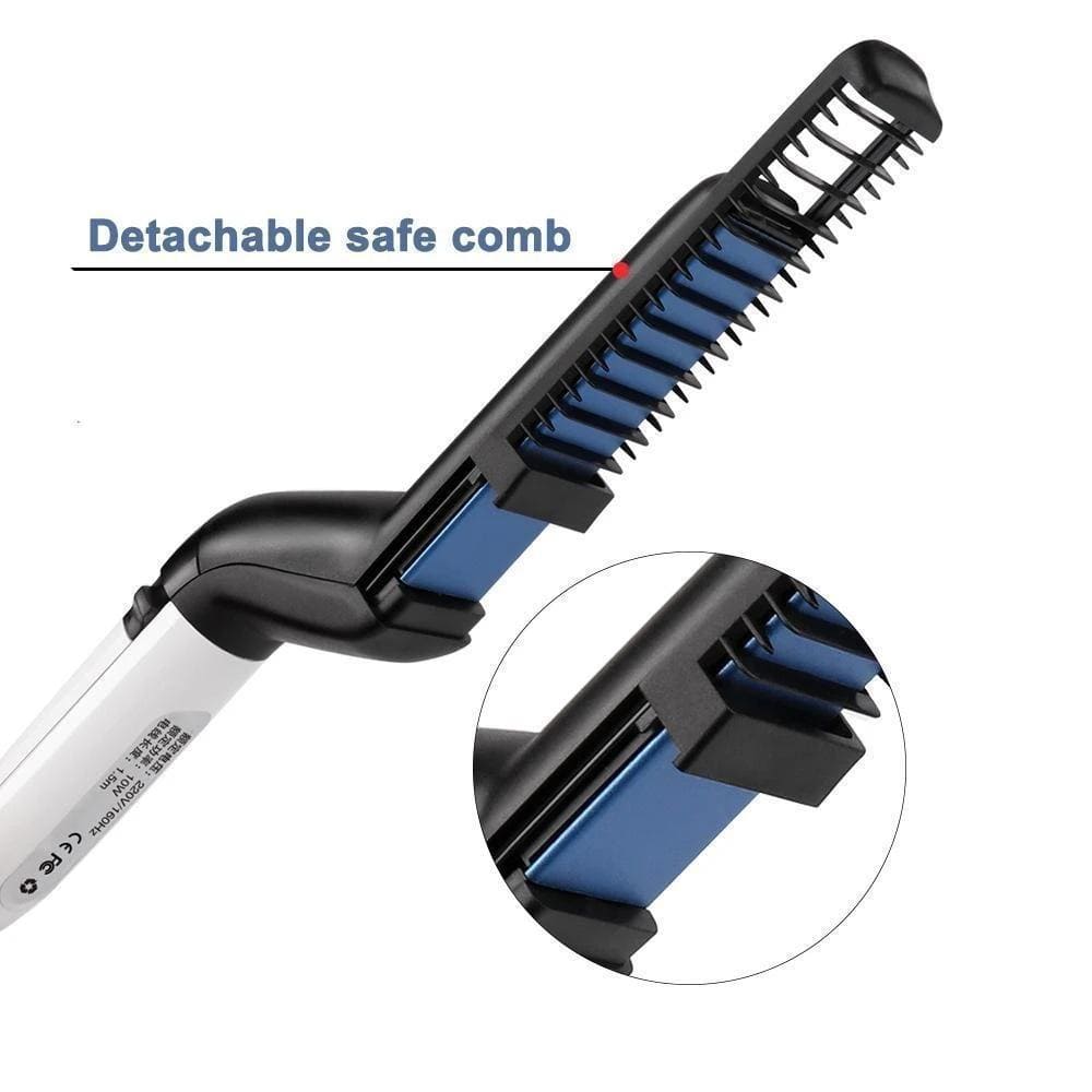 Beard Straightener Comb Men Hair Straightening Electric Tool beard straightner Beard Straightener Comb