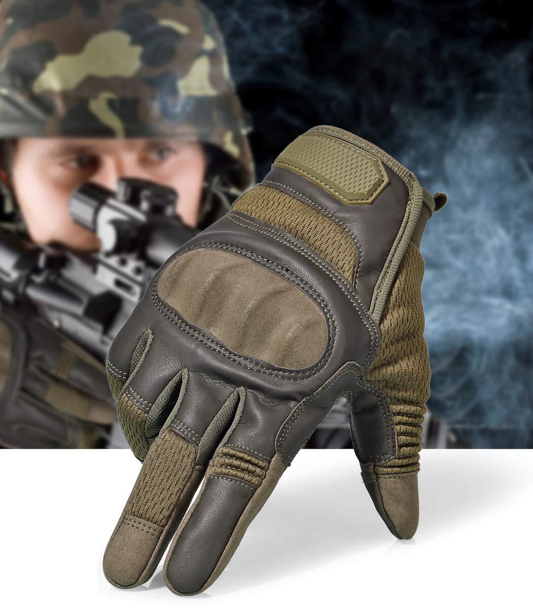 Biking Gloves Cut Resistant Full Hand Leather Tactical Milatry Glove Tactical Gloves