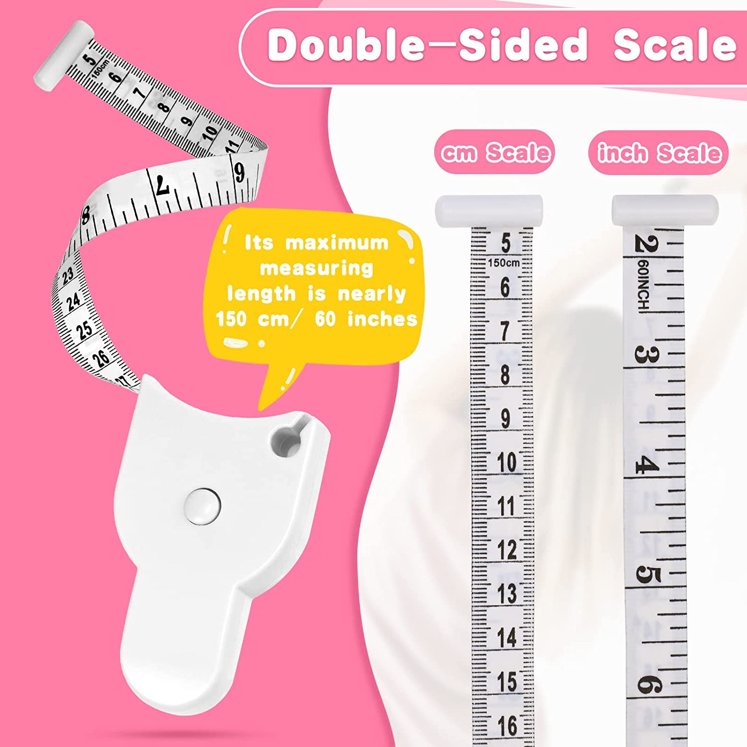 Body Measuring Tape Self Centering Measurement Tape Body Measuring Tape