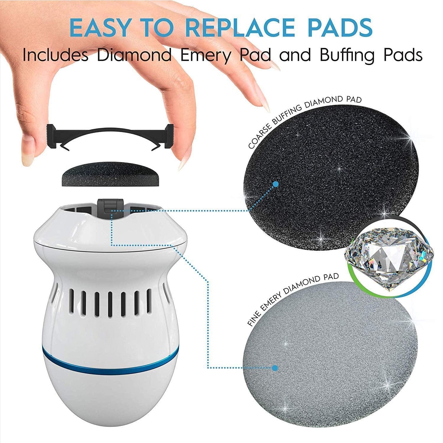 Callus Remover Shaver Tool Electric Foot File Sander Scrubber For Feet Squeegees Electric Foot Callus Remover