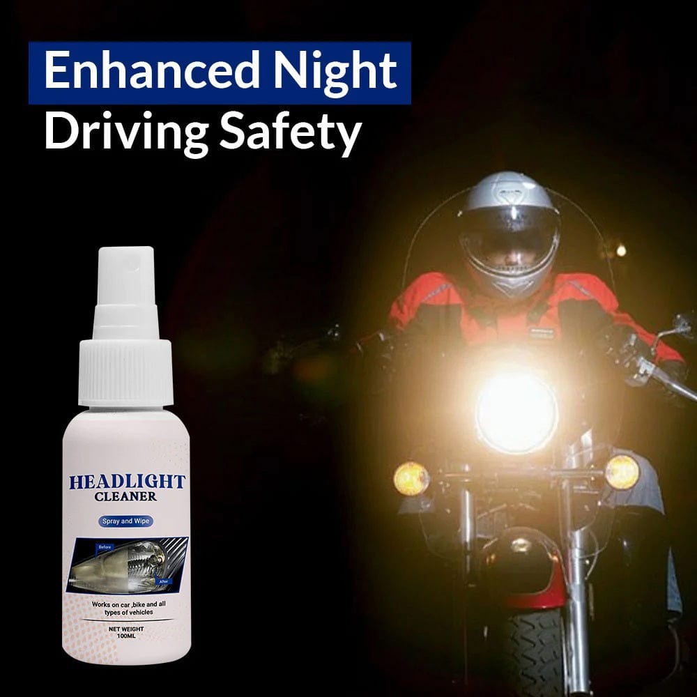 Car Headlight Buffing Restoration Polish Cleaner Spray Headlight Cleaner Spray