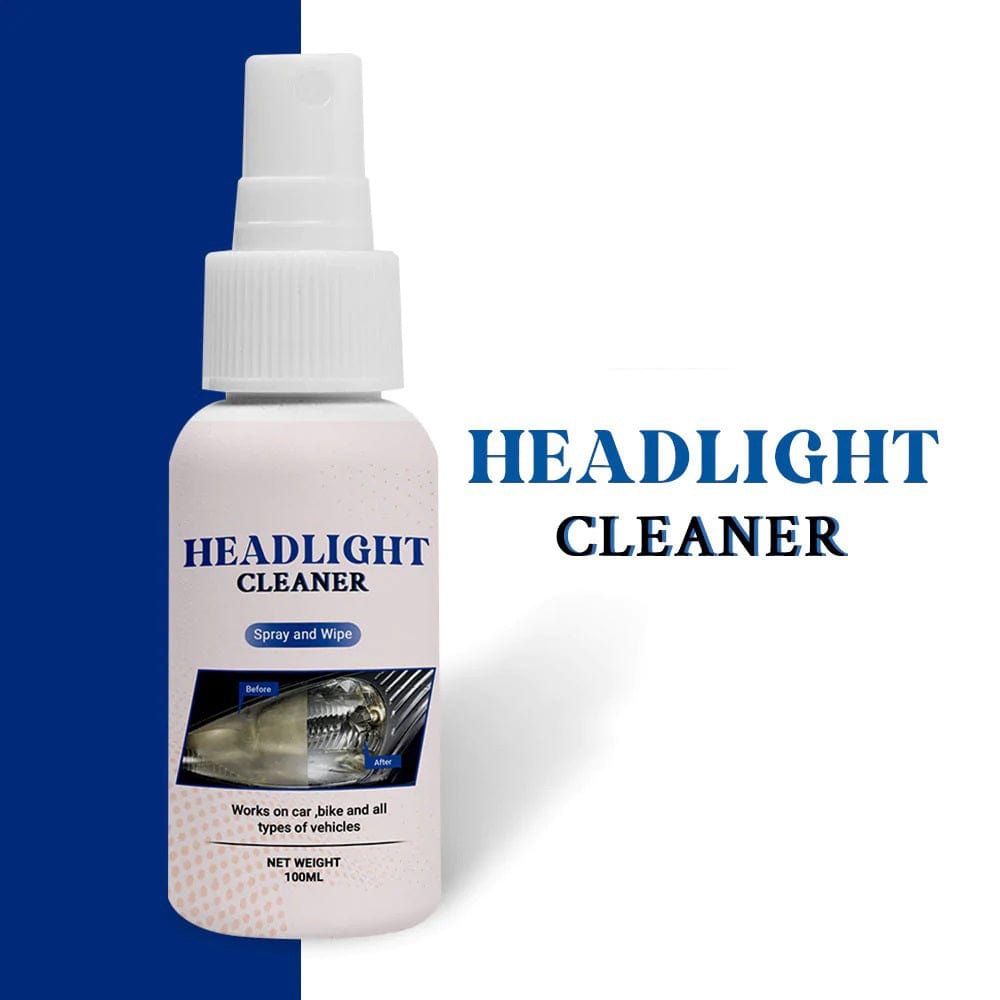 Car Headlight Buffing Restoration Polish Cleaner Spray Headlight Cleaner Spray