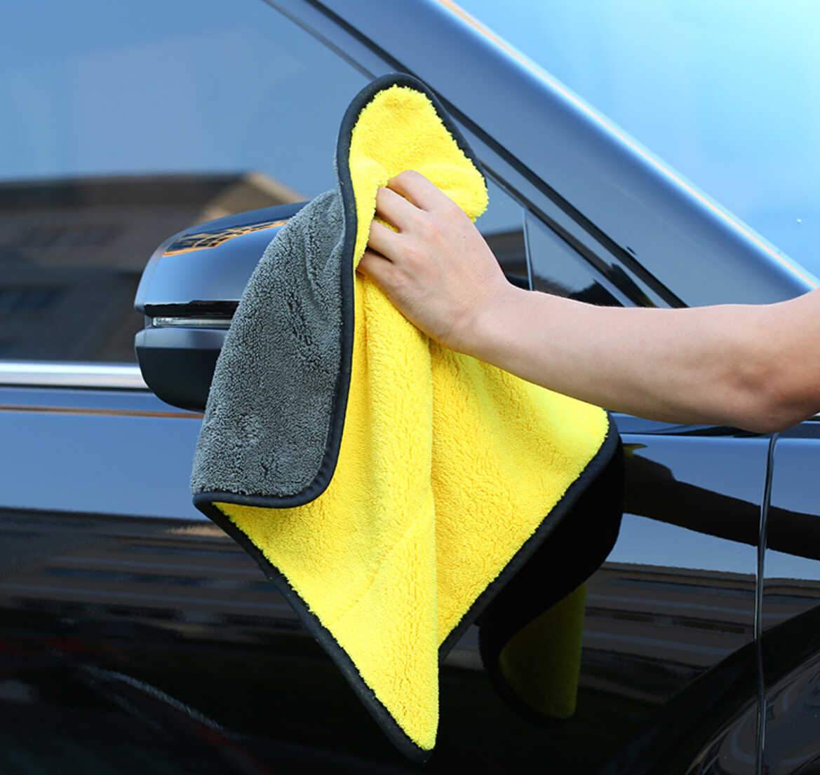 Car Microfiber Cleaning Cloth Glass Window Microfiber Towel Car Microfiber Cleaning Cloth