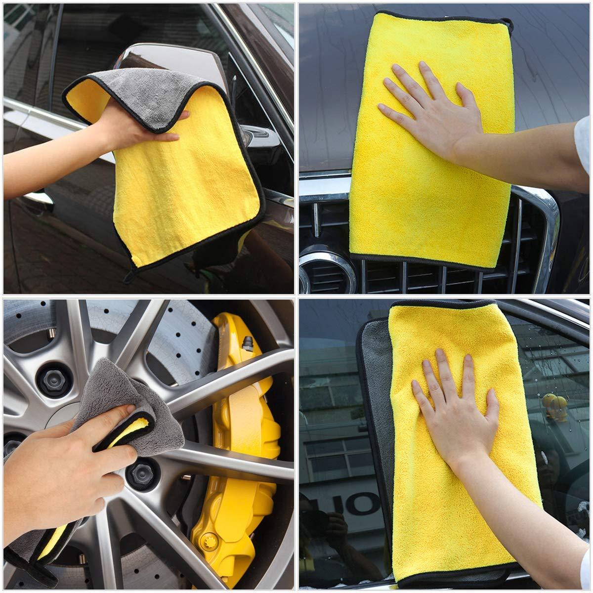 Car Microfiber Cleaning Cloth Glass Window Microfiber Towel Car Microfiber Cleaning Cloth