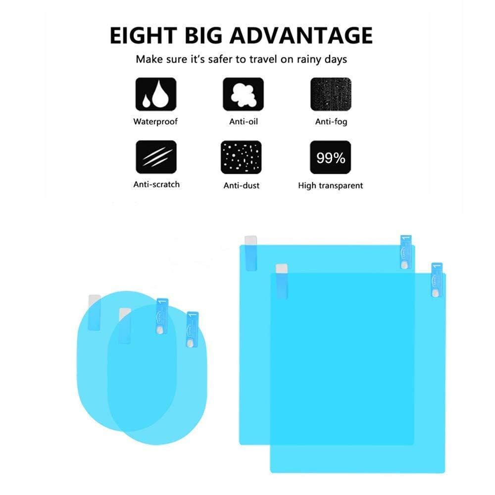 Car Rear View Mirror Waterproof Film Anti Glare Car film Waterproof Anti-glare Car Mirror Film