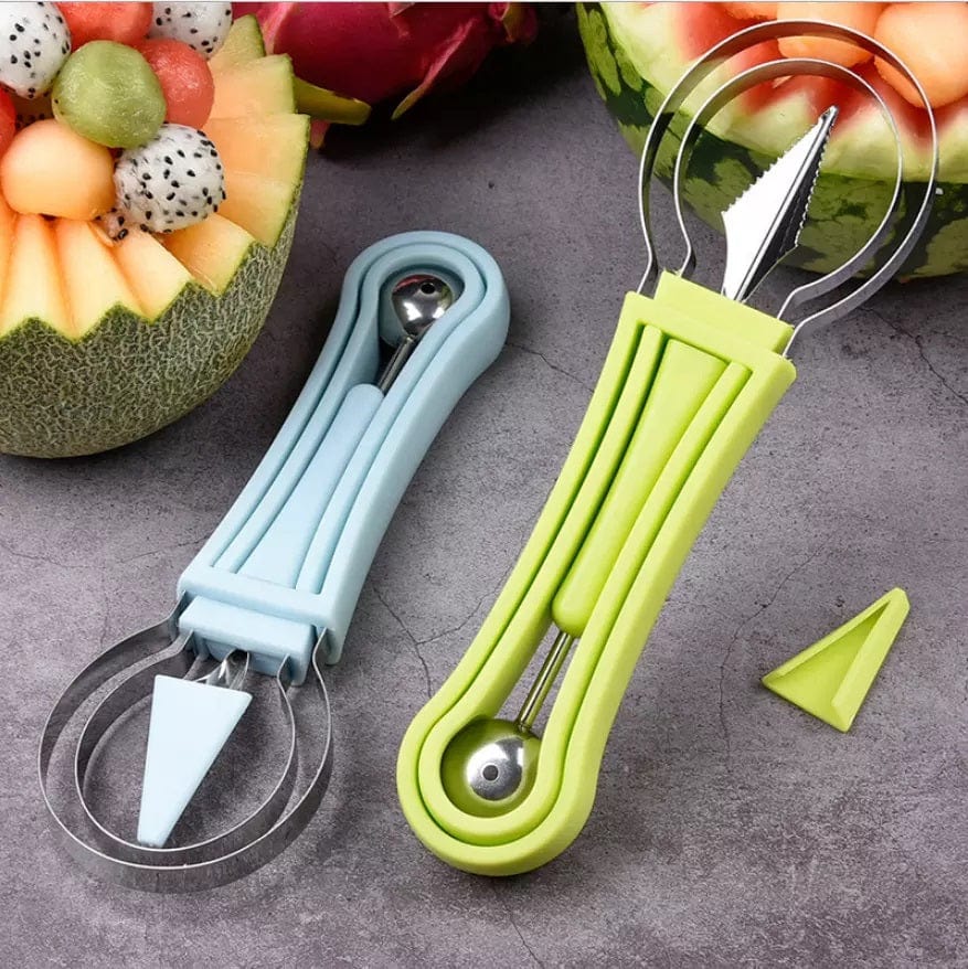Carving Knife Fruit Cutter Set Watermelon Scooper Slicer Knife Carving Knife Fruit Cutter Set